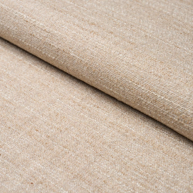 Schumacher Atlas Wool Texture Oat Fabric