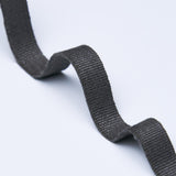 Schumacher Charcoal Mathias Linen Tape Narrow
