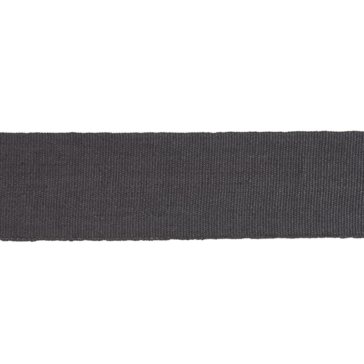 Schumacher Charcoal Mathias Linen Tape Wide