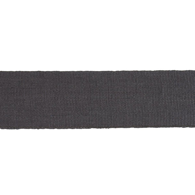 Schumacher Charcoal Mathias Linen Tape Wide