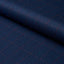 Schumacher Thompson Merino Windowpane Navy Fabric