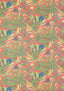 Thibaut Protea Print Coral Fabric