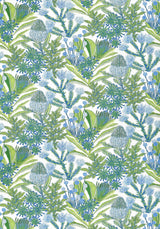 Thibaut Protea Print Kiwi Fabric
