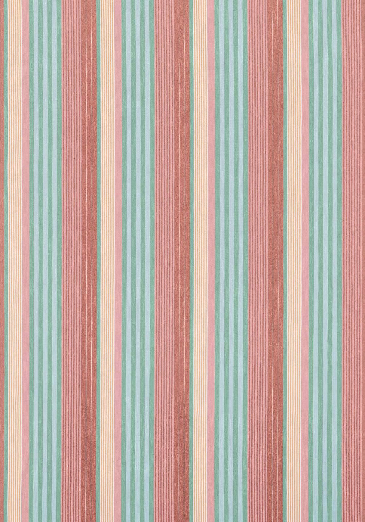 Thibaut Esprit Stripe Pool And Spice Fabric