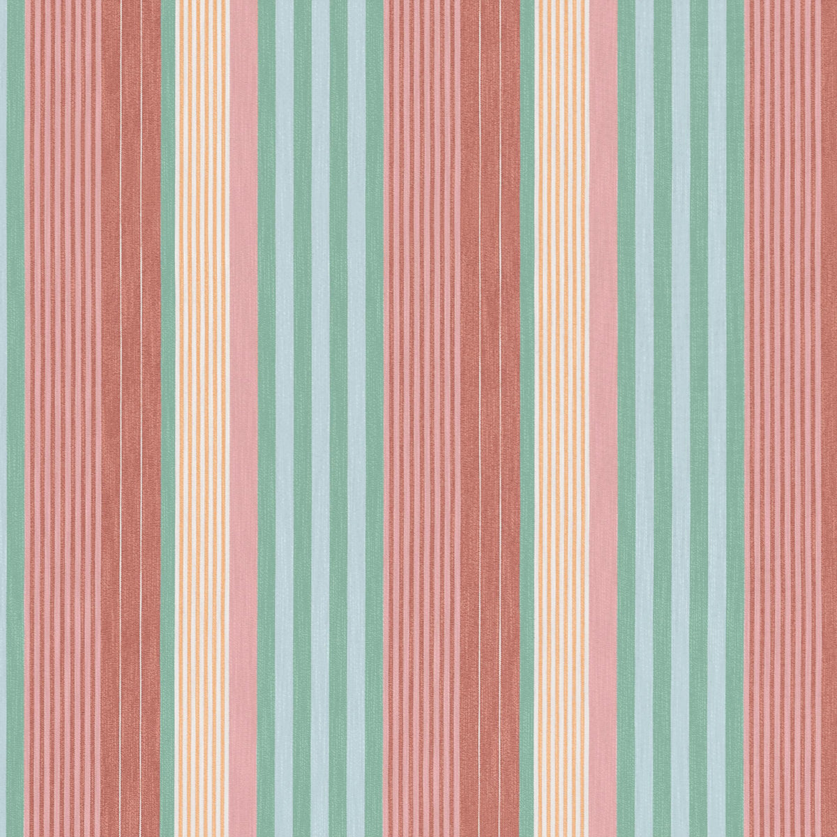 Thibaut Esprit Stripe Pool And Spice Fabric