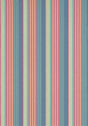 Thibaut Esprit Stripe Cornflower And Peony Fabric