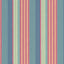 Thibaut Esprit Stripe Cornflower And Peony Fabric