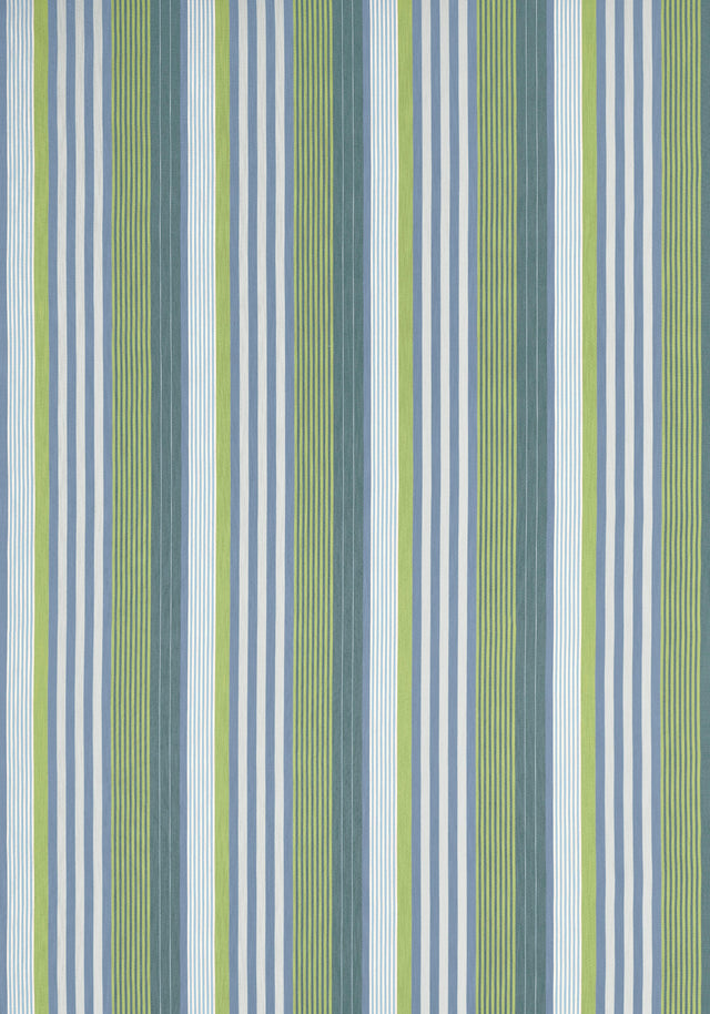 Thibaut Esprit Stripe Bermuda And Kiwi Fabric