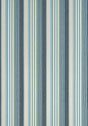 Thibaut Esprit Stripe Navy And Sky Fabric