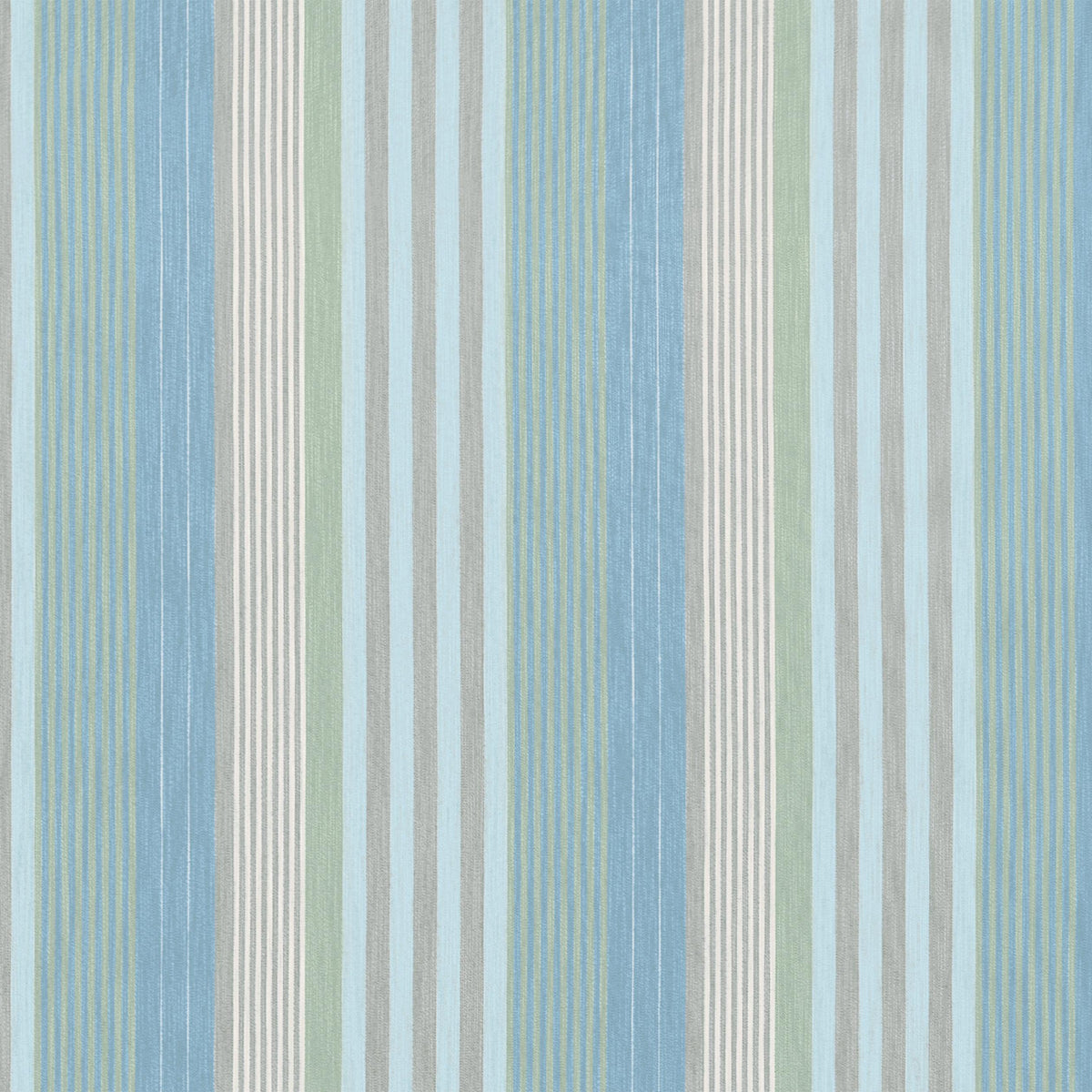 Thibaut Esprit Stripe Sky And Sand Fabric