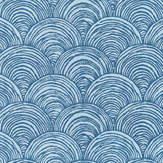 Thibaut Bay Point Cornflower Fabric