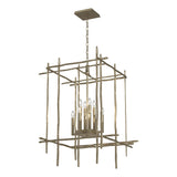 Hubbardton Forge 2023 Soft Gold Tura 8-Light Large Chandelier