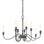 Hubbardton Forge 2014 Natural Iron Lisse 10 Arm Chandelier