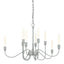 Hubbardton Forge 2014 Vintage Platinum Lisse 10 Arm Chandelier