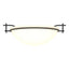 Hubbardton Forge 2002 Black Opal Glass (GG) Moonband Semi-Flush