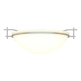 Hubbardton Forge 2002 Vintage Platinum Opal Glass (GG) Moonband Semi-Flush
