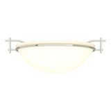 Hubbardton Forge 2002 Sterling Opal Glass (GG) Moonband Semi-Flush