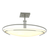 Hubbardton Forge 2006 Sterling Opal Glass (GG) Mackintosh Semi-Flush