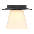Hubbardton Forge 2010 Black Opal Glass (GG) Wren Flush Mount