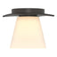 Hubbardton Forge 2010 Oil Rubbed Bronze Opal Glass (GG) Wren Flush Mount