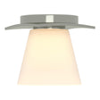 Hubbardton Forge 2010 Sterling Opal Glass (GG) Wren Flush Mount