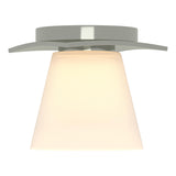 Hubbardton Forge 2010 Sterling Opal Glass (GG) Wren Flush Mount