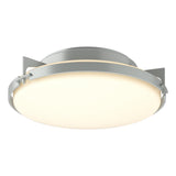 Hubbardton Forge 2012 Vintage Platinum Opal Glass (GG) Metra Flush Mount