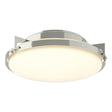 Hubbardton Forge 2012 Sterling Opal Glass (GG) Metra Flush Mount