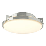 Hubbardton Forge 2012 Sterling Opal Glass (GG) Metra Flush Mount