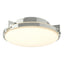 Hubbardton Forge 2012 Sterling Opal Glass (GG) Metra Flush Mount