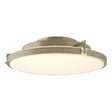 Hubbardton Forge 2014 Soft Gold Opal Glass (GG) Metra LED Flush Mount