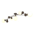 Hubbardton Forge 2019 Bronze Opal Glass (GG) Sprig Semi-Flush