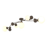 Hubbardton Forge 2019 Bronze Opal Glass (GG) Sprig Semi-Flush