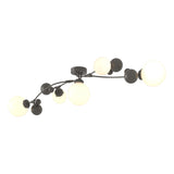 Hubbardton Forge 2019 Dark Smoke Opal Glass (GG) Sprig Semi-Flush