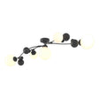 Hubbardton Forge 2019 Black Opal Glass (GG) Sprig Semi-Flush