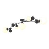 Hubbardton Forge 2019 Black Opal Glass (GG) Sprig Semi-Flush
