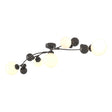 Hubbardton Forge 2019 Oil Rubbed Bronze Opal Glass (GG) Sprig Semi-Flush
