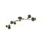 Hubbardton Forge 2019 Oil Rubbed Bronze Opal Glass (GG) Sprig Semi-Flush