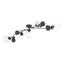 Hubbardton Forge 2019 Oil Rubbed Bronze Water Glass (LL) Sprig Semi-Flush