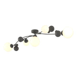 Hubbardton Forge 2019 Natural Iron Opal Glass (GG) Sprig Semi-Flush