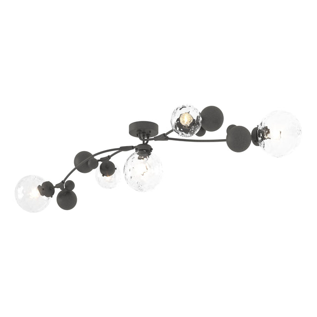 Hubbardton Forge 2019 Natural Iron Water Glass (LL) Sprig Semi-Flush