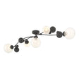 Hubbardton Forge 2019 Natural Iron Opaline Glass (WF) Sprig Semi-Flush