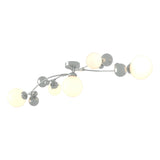 Hubbardton Forge 2019 Vintage Platinum Opal Glass (GG) Sprig Semi-Flush