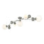 Hubbardton Forge 2019 Sterling Opaline Glass (WF) Sprig Semi-Flush