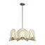 Hubbardton Forge 2023 Soft Gold Alabaster Multi Callisto 7-Light Pendant
