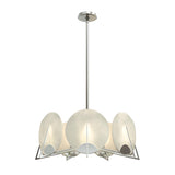 Hubbardton Forge 2023 Sterling Alabaster Multi Callisto 7-Light Pendant