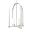 Hubbardton Forge 2023 White Frosted Glass (FD) Multi Triomphe 4-Light Pendant