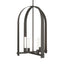 Hubbardton Forge 2023 Dark Smoke Frosted Glass (FD) Multi Triomphe 4-Light Pendant