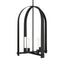 Hubbardton Forge 2023 Black Frosted Glass (FD) Multi Triomphe 4-Light Pendant