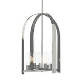 Hubbardton Forge 2023 Sterling Frosted Glass (FD) Multi Triomphe 8-Light Pendant